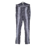 PAUL SMITH Womens Polyester Blend Grey Slim Skinny Trousers W26 L27 Stylish