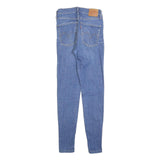 LEVI'S Womens Slim Blue Denim Slim Jeans W26 L30 Stretch Comfort Casual