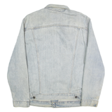 LEVI'S Mens Blue Denim Cotton Button Jacket XL Casual Classic Fit Front Pockets