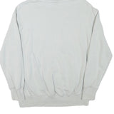 NIKE Mens White Hoodie XS Cotton Blend Pullover Drawstring Pocket Casual