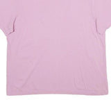 PUMA Mens Pink Graphic T-Shirt XL Short Sleeve Crew Neck Cotton Casual