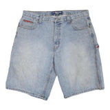 U.S. POLO ASSN Mens Denim Blue Casual Shorts XL W40 Cotton Blend Lightweight