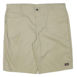 DICKIES Mens Shorts Beige Casual Cotton Blend 3XL W44 Utility Workwear