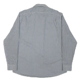 LAUREN RALPH LAUREN Womens Blue & White Check Shirt XL Classic Button-Down