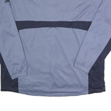 ADIDAS Mens Blue & Navy Windbreaker Jacket 2XL Polyester Zip Casual Outdoor