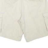 CALVIN KLEIN JEANS Mens Shorts Beige Cargo XL W34 Cotton Blend Casual Pocketed