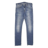 LEVI'S 510 Mens Jeans Blue Slim Skinny Denim Medium W30 L34 Authentic Casual