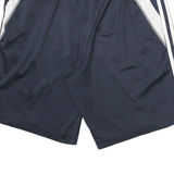 ADIDAS Mens Shorts Navy Blue & Light Blue Casual Polyester Blend M W28