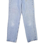 TOMMY HILFIGER Womens Jeans Blue Regular Straight Denim Light W27 L27 Button