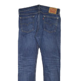 LEVI'S Mens Regular Fit Blue Denim Jeans W33 L30 Zip Classic Plain Cotton Blend
