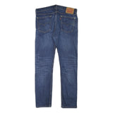 LEVI'S Mens Regular Fit Blue Denim Jeans W33 L30 Zip Classic Plain Cotton Blend