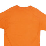 RUSSELL ATHLETIC Mens Orange Auburn Tigers Graphic T-Shirt L Short Sleeve Crew