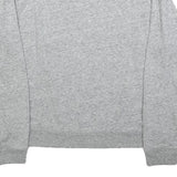 LEVI'S Womens Grey Cotton Blend Crew Neck Sweatshirt M Logo Print Casual