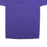 JERZEES Womens Purple T-Shirt M Short Sleeve Crew Neck Air Force Graphic