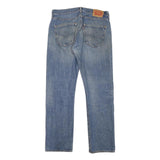 LEVI'S Mens Regular Fit Blue Denim Jeans W30 L29 Button Closure Classic