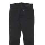 LEVI'S Mens Jeans Black Slim Skinny Denim W30 L28 Classic Cotton Blend Zip