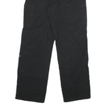 CARHARTT Mens Cotton Black Workwear Regular Straight Trousers W30 L30 Paint