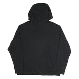 NIKE Mens Black F Logo Zip Up Hoodie L Athletic Casual Sweatshirt