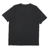 PUMA Mens Black Graphic T-Shirt L Short Sleeve Crew Neck Sports Logo Print