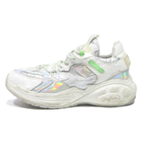 BUFFALO Classic Womens Chunky Trainers White Synthetic UK 6 Stylish Retro