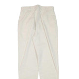 BRAX Womens Linen Blend Cream Slim Tapered Trousers W28 L30 Stylish Comfort