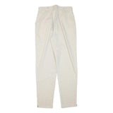 BRAX Womens Linen Blend Cream Slim Tapered Trousers W28 L30 Stylish Comfort