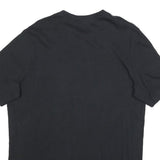 NIKE Mens Black Graphic T-Shirt L Short Sleeve Crew Neck Cotton Blend