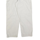 CARHARTT Mens Cotton Blend Relaxed W36 L29 Beige Workwear Cargo Trousers Zip