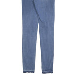 LEVI'S 711 Womens Jeans Blue Slim Skinny Denim Medium W25 L32 Stretch Zip