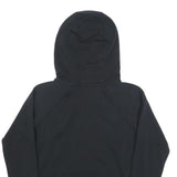 NIKE Mens Black Hoodie XS Cotton Blend Pullover Sweatshirt Drawstring Hood