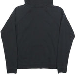 NIKE Mens Black Hoodie XS Cotton Blend Pullover Sweatshirt Drawstring Hood