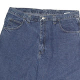 WRANGLER Mens Denim Blue Casual Shorts L W38 Comfortable Classic Fit Cotton