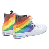 CONVERSE Chuck Taylor All Star Womens High Top Trainers Canvas UK 8.5 Rainbow