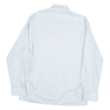 ETERNAL Mens Blue Shirt L Cotton Blend Long Sleeve Button Formal Classic Fit