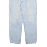 CARHARTT Mens Relaxed Light Blue Denim Jeans W34 L30 Casual Workwear Zip Closure