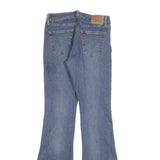 LEVI'S 519 Womens Jeans Blue Regular Flared Denim Medium W28 L33 Classic Zip