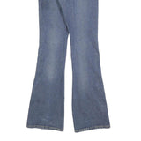 LEVI'S 519 Womens Jeans Blue Regular Flared Denim Medium W28 L33 Classic Zip