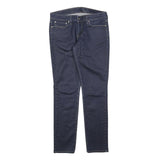 LEVI'S Womens Slim Blue Denim Classic Slim Jeans W28 L29 Stretch Comfort Zip