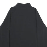 JACK WOLFSKIN Womens Black Outdoor Jacket 2XL Zip Plain Functional Comfort