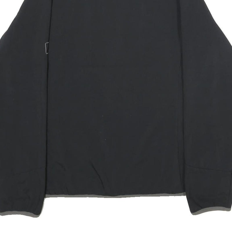 JACK WOLFSKIN Womens Black Outdoor Jacket 2XL Zip Plain Functional Comfort