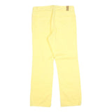 TOMMY HILFIGER Womens Jeans Yellow Regular Straight Denim W32 L30 Casual Cotton