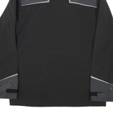 HELLY HANSEN Mens Black & Grey Zip Jacket S Polyester Blend Outdoor Casual