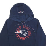 NFL Womens Blue New England Patriots Pullover Hoodie XL Cotton Blend