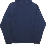 NFL Womens Blue New England Patriots Pullover Hoodie XL Cotton Blend