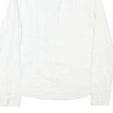 CAMOMILLA Mens White Cotton Blend Shirt XS Classic Button Front Casual