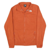 THE NORTH FACE Mens Orange Jacket XS Polyester Blend Zip Active Wear Outdoor