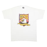 SCREEN STARS BEST Mens White Operation Desert Storm Graphic T-Shirt XL Short