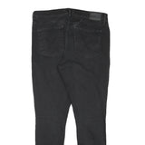 LEVI'S 311 Womens Slim Black Denim Medium Wash Jeans W32 L29 Slim Fit Zip