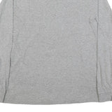 NIKE Mens Grey Super Bowl Champions Long Sleeve Crew Neck Football T-Shirt L