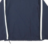 FILA Mens Navy Blue Track Jacket S Polyester Blend Zip Retro Sportswear